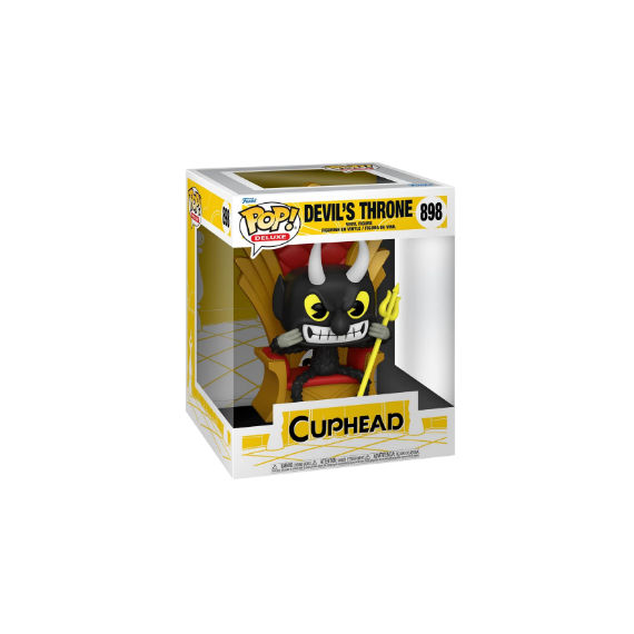 Funko POP Deluxe: Cuphead S3 - Devil in Chair /