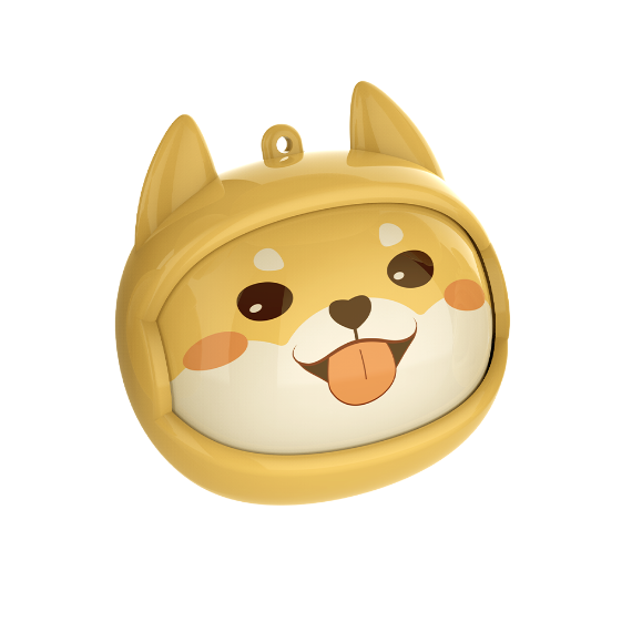 Moye Flip Face True Wireless Earphone Shiba /
