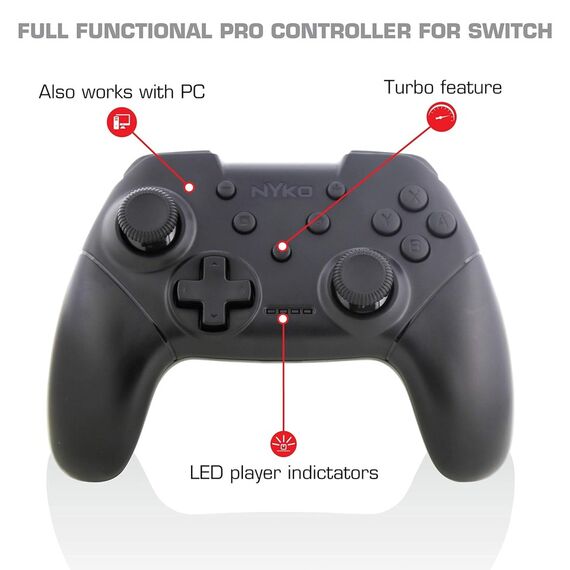 Nyko - Mini Wireless Core Controller (Nintendo Switch) / Nintendo Switch