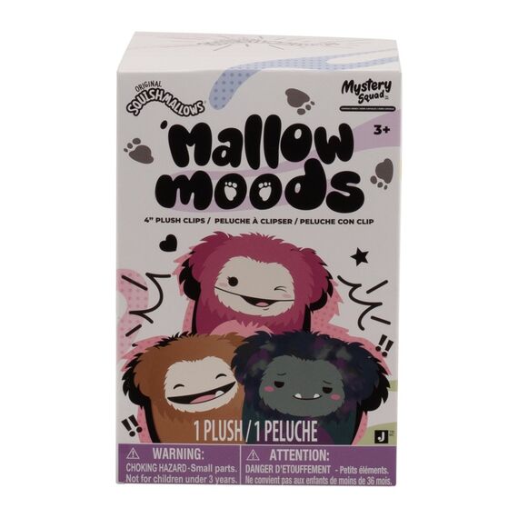 Squishmallows - 10 cm Big Moods Clip On Mystery Box Asst CDU (281530) /
