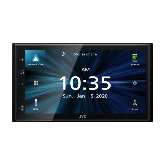 JVC KW-M560BT car media receiver Black 200 W Bluetooth