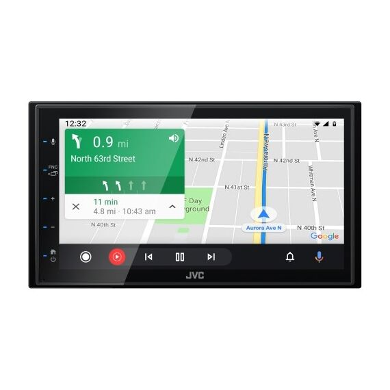 JVC KW-M560BT car media receiver Black 200 W Bluetooth