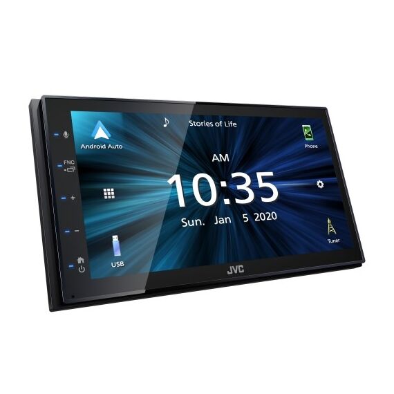JVC KW-M560BT car media receiver Black 200 W Bluetooth