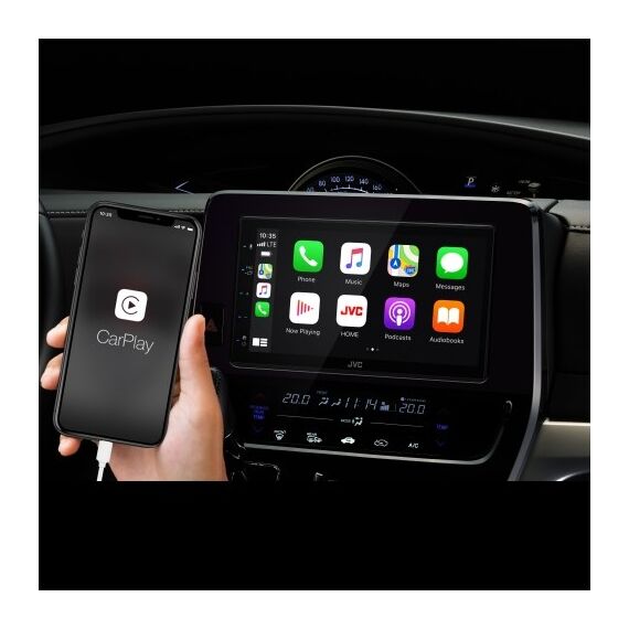 JVC KW-M560BT car media receiver Black 200 W Bluetooth