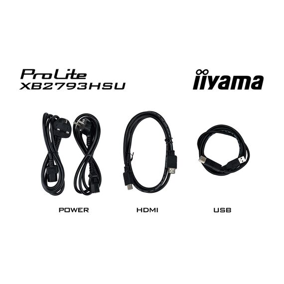 iiyama ProLite XB2793HSU-B1 computer monitor 68.6 cm (27") 1920 x 1080 pixels Full HD LED Black