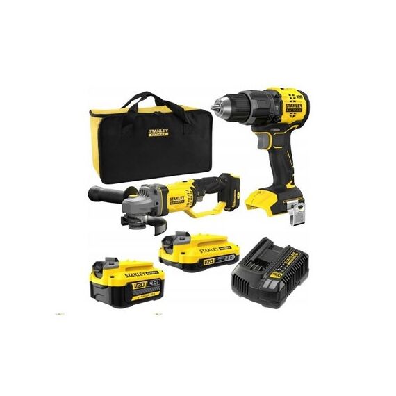 STANLEY 18V Power Tool Set SFMCK208MDS-QW
