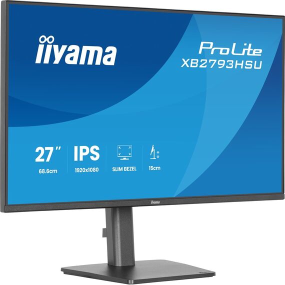iiyama ProLite XB2793HSU-B1 computer monitor 68.6 cm (27") 1920 x 1080 pixels Full HD LED Black