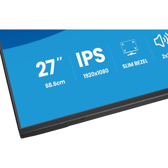 iiyama ProLite X2797HSU-B1 computer monitor 68.6 cm (27") 1920 x 1080 pixels Full HD LED Black