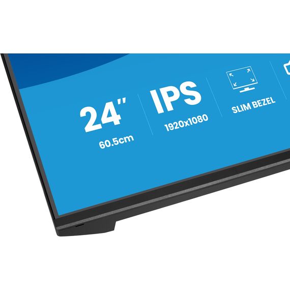 iiyama ProLite X2493HSU-B1 computer monitor 60.5 cm (23.8") 1920 x 1080 pixels Full HD LED Black