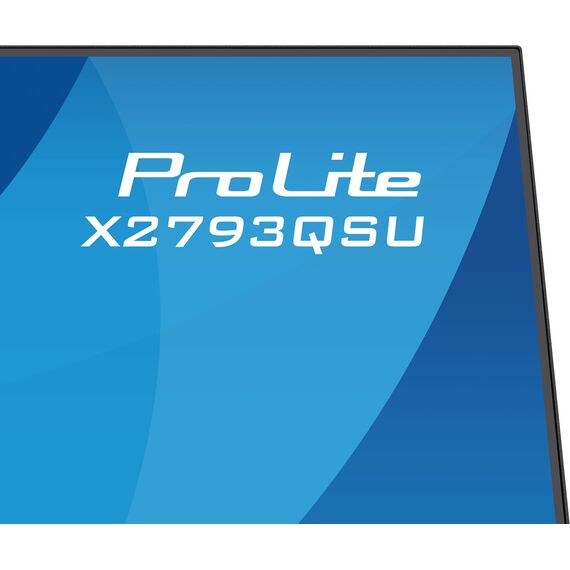 iiyama ProLite X2793QSU-B1 computer monitor 68.6 cm (27") 2560 x 1440 pixels Quad HD LED Black