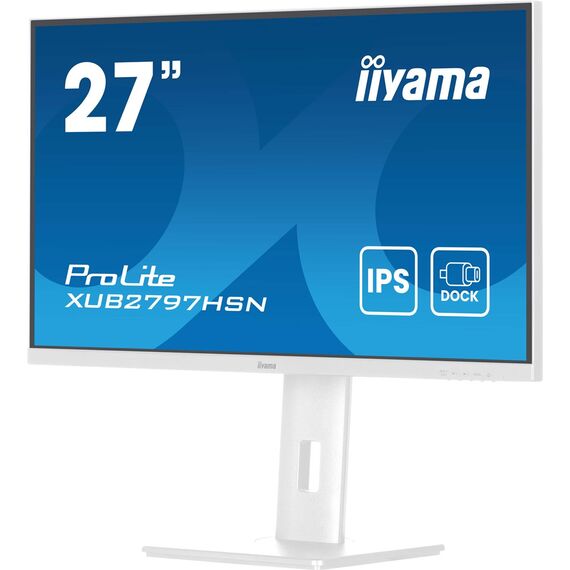 iiyama ProLite XUB2797HSN-W2 computer monitor 68.6 cm (27") 1920 x 1080 pixels Full HD LED White