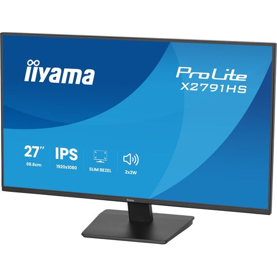 iiyama ProLite X2791HS-B1 computer monitor 68.6 cm (27") 1920 x 1080 pixels Full HD LED Black