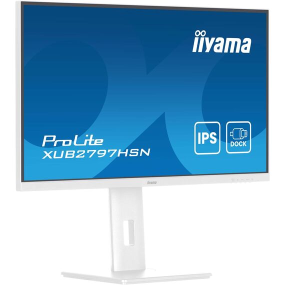 iiyama ProLite XUB2797HSN-W2 computer monitor 68.6 cm (27") 1920 x 1080 pixels Full HD LED White