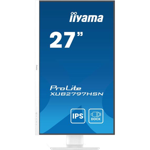 iiyama ProLite XUB2797HSN-W2 computer monitor 68.6 cm (27") 1920 x 1080 pixels Full HD LED White