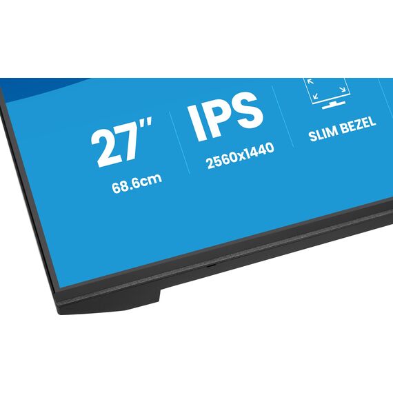 iiyama ProLite X2791QS-B1 computer monitor 68.6 cm (27") 2560 x 1440 pixels Quad HD LED Black