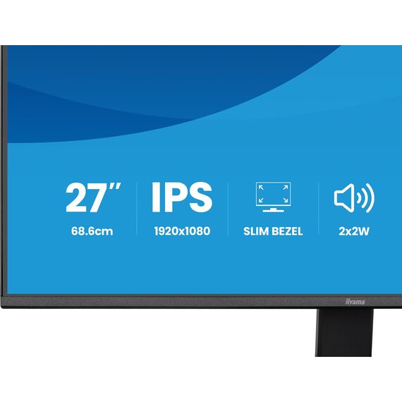 iiyama ProLite X2791HS-B1 computer monitor 68.6 cm (27") 1920 x 1080 pixels Full HD LED Black