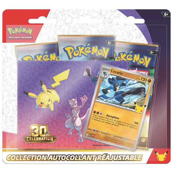 POKEMON - 30ème Anniversaire - Tech Sticker Box (2 visuels) - FR