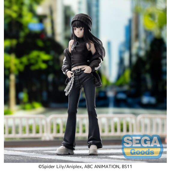 LYCORIS RECOIL - Takina "Street Snap" - Figure High Premium 20cm