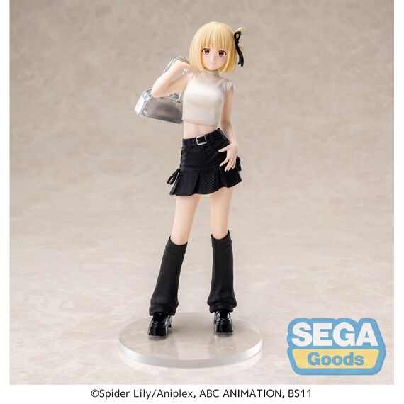 LYCORIS RECOIL - Chisato "Street Snap" - Figure High Premium 20cm