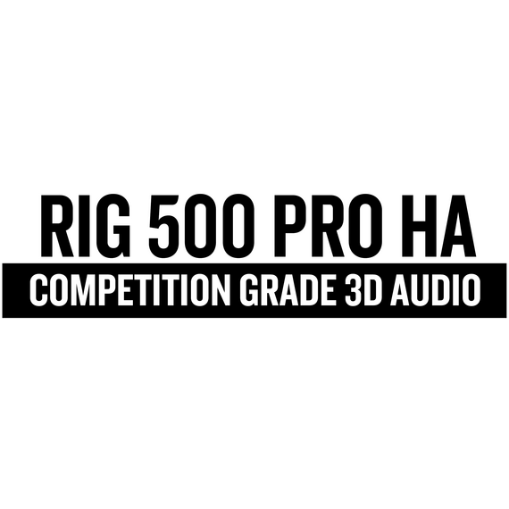 RIG 500 Pro Ha Black Headset (PS5/PS4/Xbox/Switch/PC) / PlayStation 5