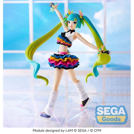 Hatsune Miku Project DIVA MEGA39's FIGURIZM PVC Figure Hatsune Miku - Catch the Wave 25 cm