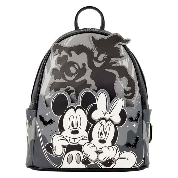 DISNEY - Mickey & Minnie Light Up Glow - Mini Backpack Loungefly
