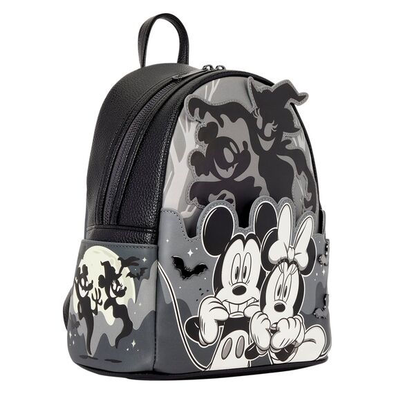 DISNEY - Mickey & Minnie Light Up Glow - Mini Backpack Loungefly