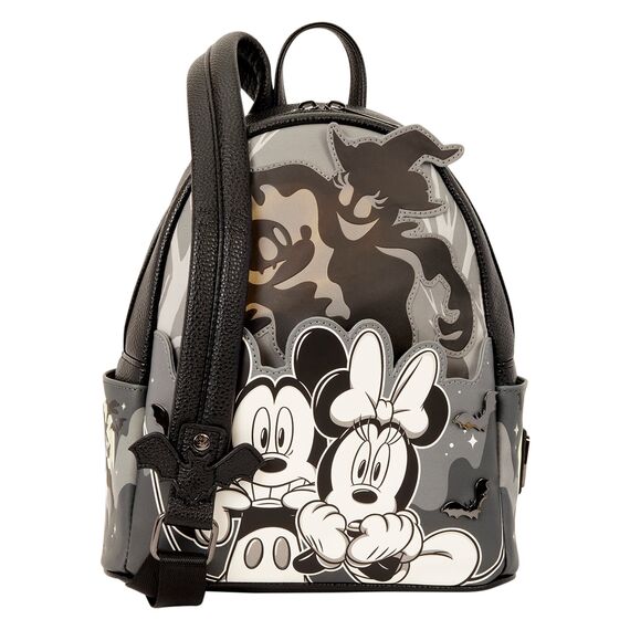 DISNEY - Mickey & Minnie Light Up Glow - Mini Backpack Loungefly