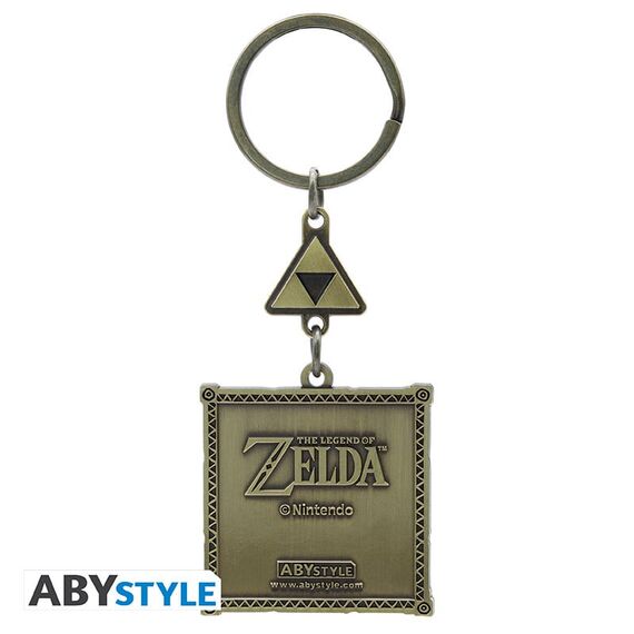 THE LEGEND OF ZELDA - Keychain - Link & Triforce