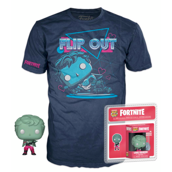 FORTNITE - Boxed T-Shirt POP + Pocket POP - Love Ranger (XL)