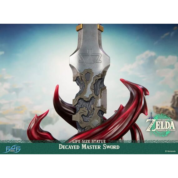 ZELDA TEARS OF THE KINGDOM - Decayed Master Sword - Statue 1/1 71cm