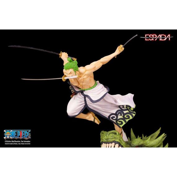 ONE PIECE - Roronoa Zoro - Wall Statue PVC 1/8 32cm