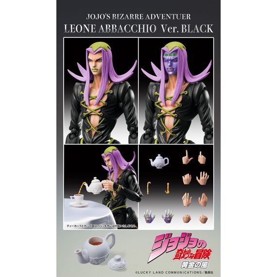 JOJO PART 5 - Abbacchio "Black version" - Figure Big Chozokado 16cm