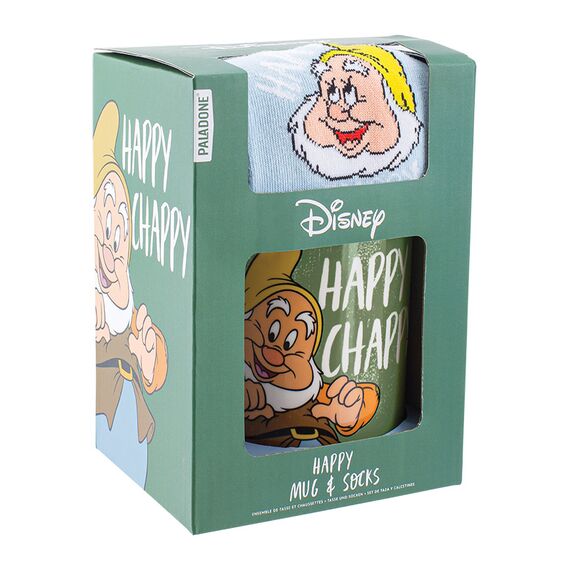 SNOW WHITE - Happy - Mug and Socks