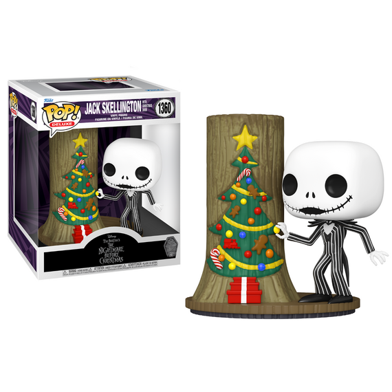 NBX "30TH ANNIV." - POP Deluxe N° 1360 - Jack with Christmas Town Door