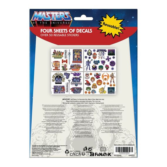 MASTERS OF THE UNIVERSE - Set of tech decals