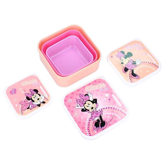 MINNIE - Fresh Bites - Snack Boxes - 3 pcs