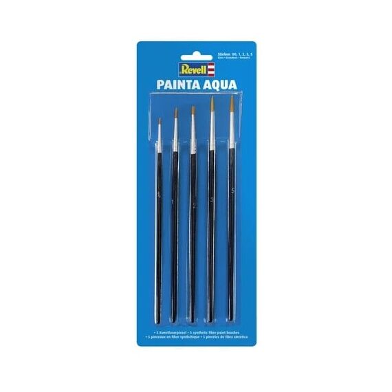 REVELL - Painta Aqua Brush Set - 00 / 1 / 2 / 3 / 5