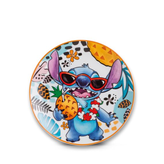 STITCH - Set of 2 D19cm Plate - White
