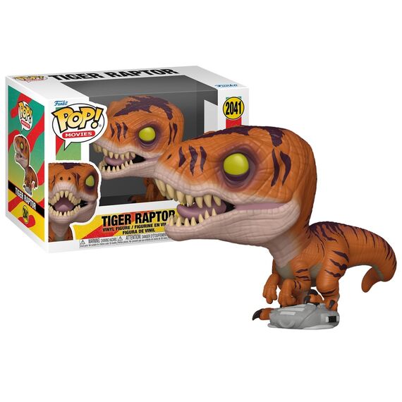 JURASSIC PARK - POP Movies N° XXXX - Tiger Raptor