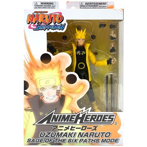 NARUTO - Naruto Sage of Six Paths Mode - Figure Anime Heroes 17cm