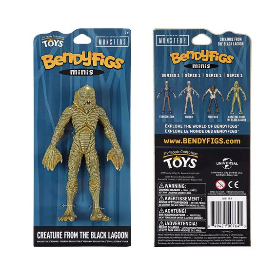 MONSTERS - Creature from the Black Lagoon - Mini Bendyfigs Figure 13cm
