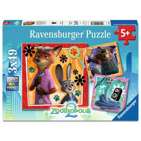 ZOOTOPIA 2 - A new mission - 3 Puzzle 49P