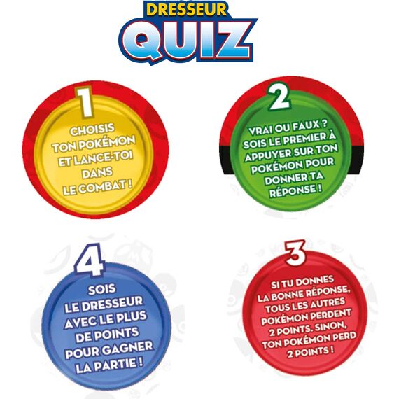 POKEMON - Quiz jeu électronique interactif FR