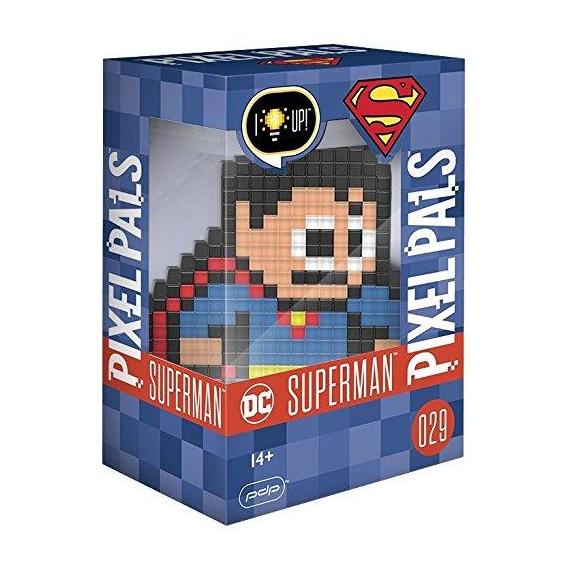 PIXEL PALS Light Up Collectible Figures - Superman