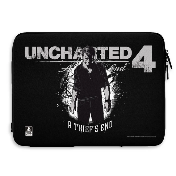 UNCHARTED 4 - Laptop Sleeve 15 Inch - A Thief's End - Black