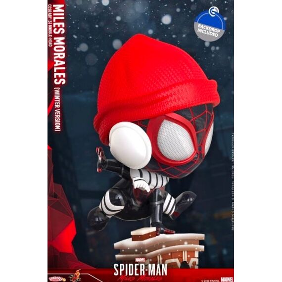 SPIDERMAN - Cosbaby - Wave 3 - Miles Morales Winter Version
