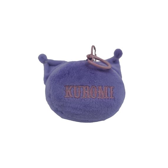 KUROMI - Head - Purple - Plush Coin Purse