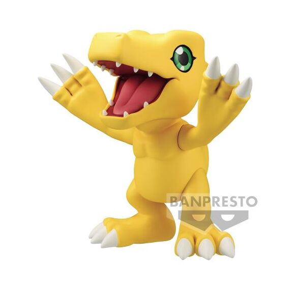 DIGIMON ADVENTURE - Agumon - Figure Sofvimates 17cm