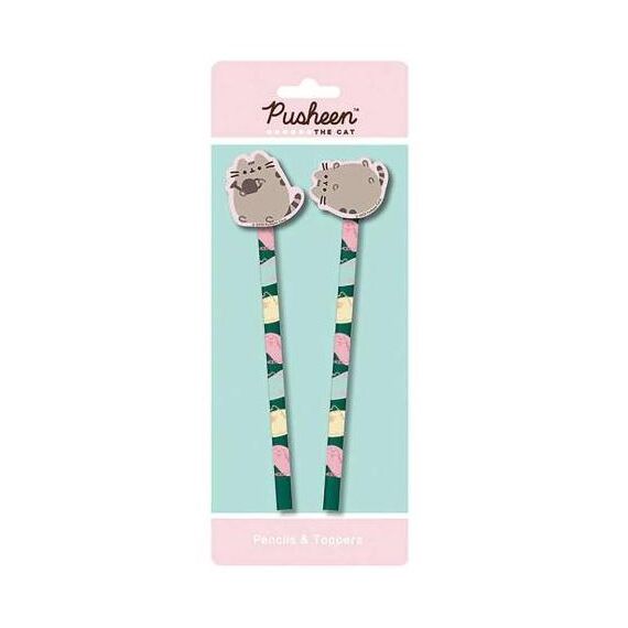 PUSHEEN - Botanical - Pencil & Topper 2PK